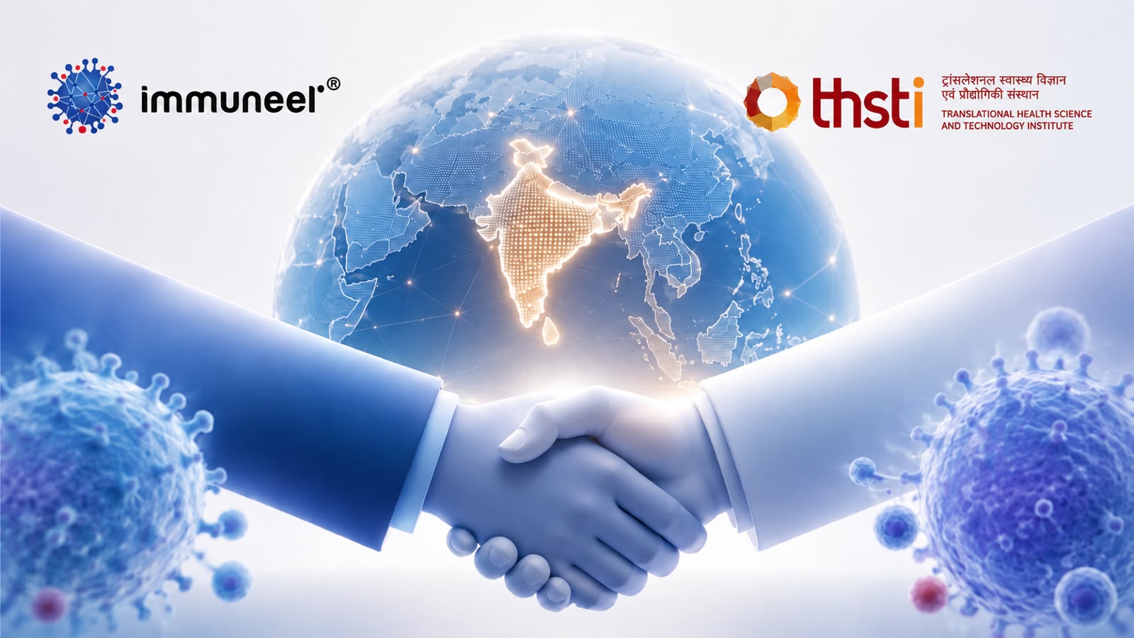 Immuneel Therapeutics and THSTI Announce Strategic Partnership to Advance CAR-T Cell Therapy and Lentiviral Vector Manufacturing